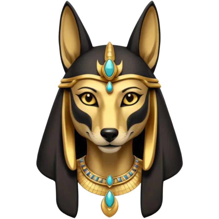 Anubis from Egyptian Gods emoji
