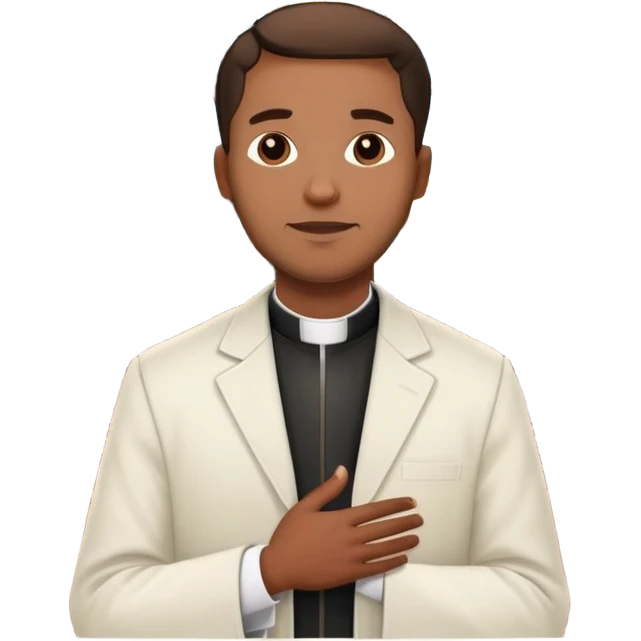 Church with pastor emoji