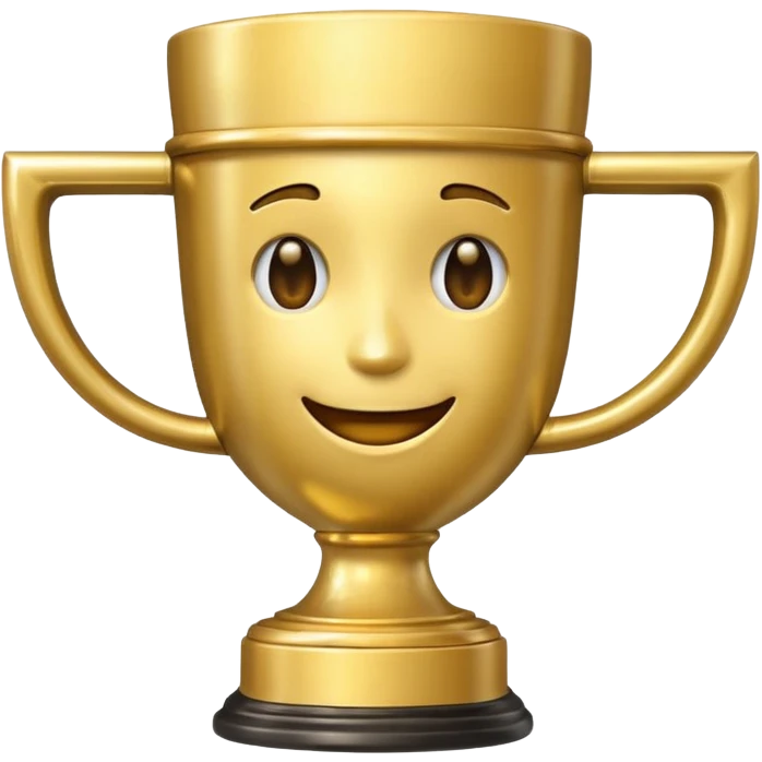 EMOJI WITH WIN CUP emoji