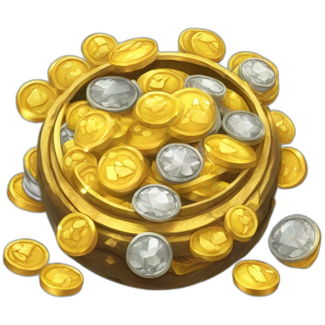 Pokemon Game Case Legendary Epic Random Loot Coins Diamonds PokeDollars emoji