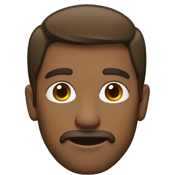 Hombre pelo castaño claro, corto emoji