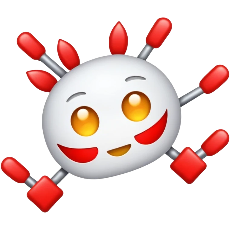 Смайлик с кровью из глаз emoji