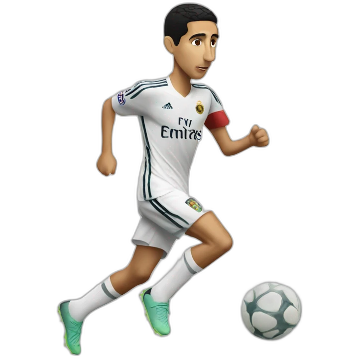 Di Maria running emoji