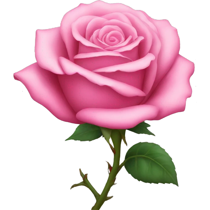 pink rose emoji
