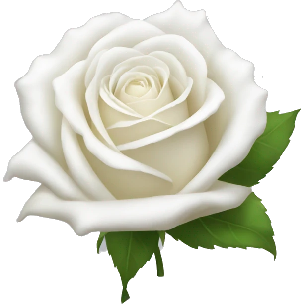 White rose emoji