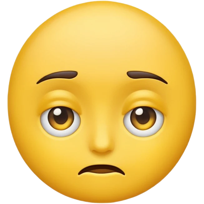 A emoji making side eye emoji