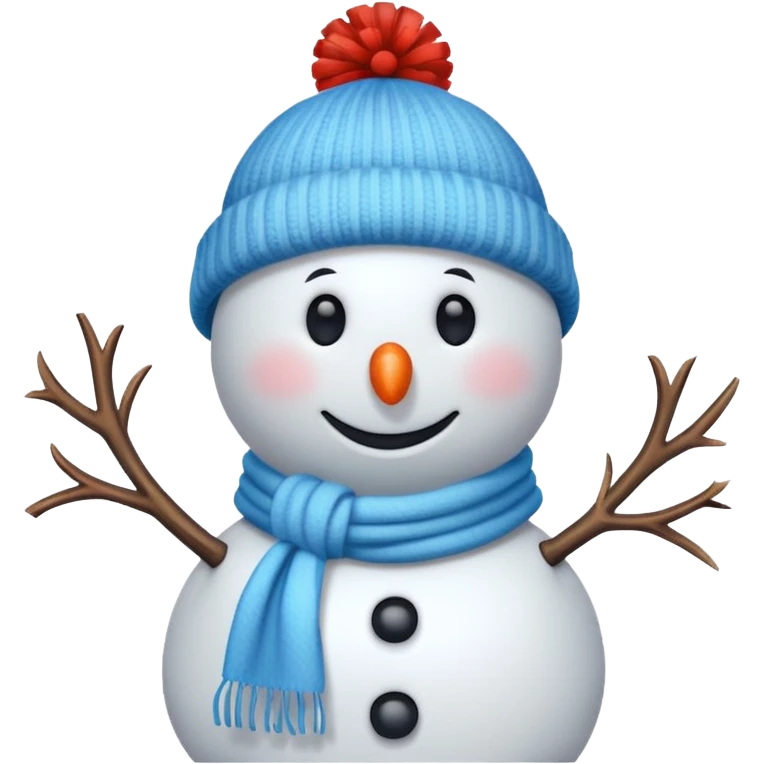 snowman with outfits  emoji