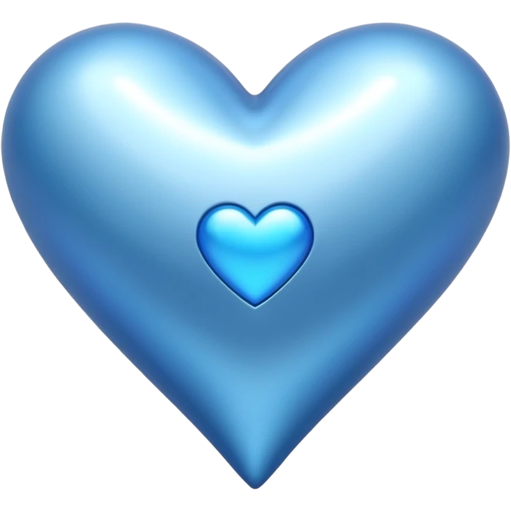 blue heart with a UFO emoji