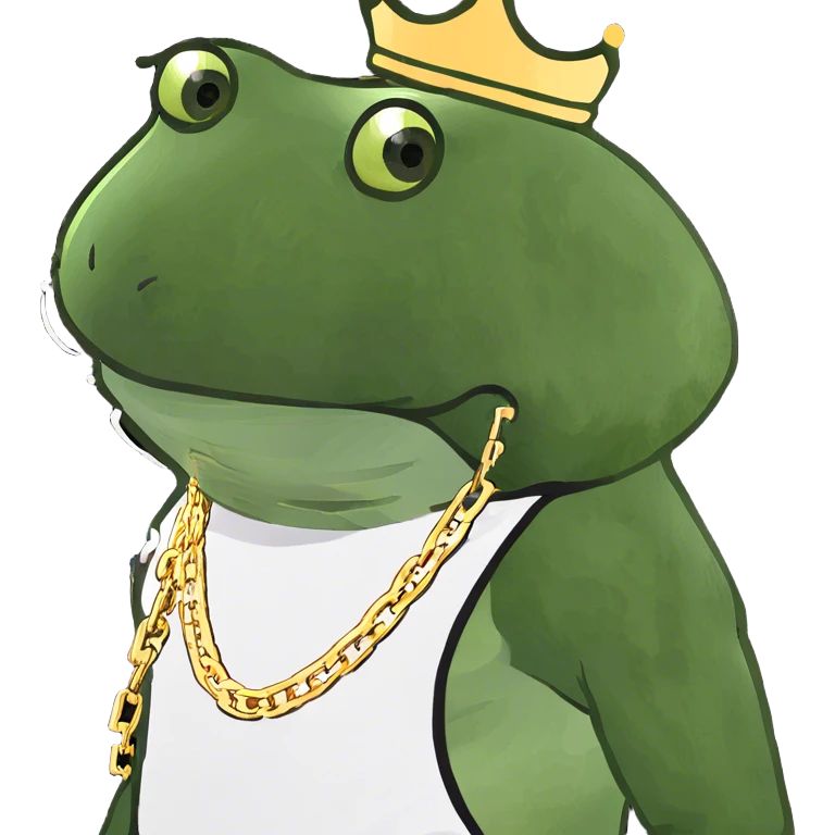 fresh Drip swag gold chain  emoji