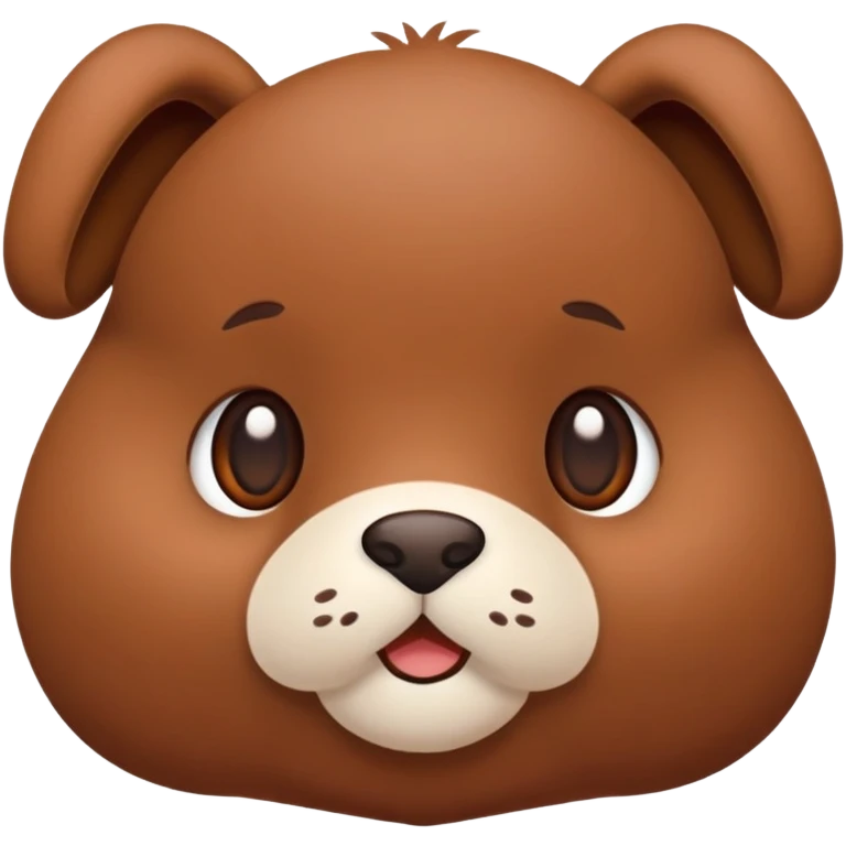brown cute labubu emoji
