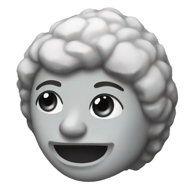 Rock emoji