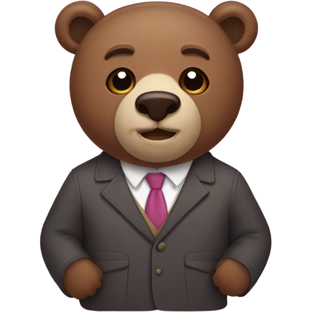 Bear with a  ྀིྀི emoji