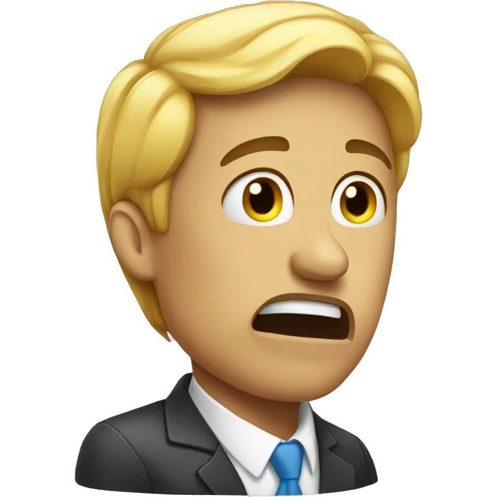 Crying CEO emoji
