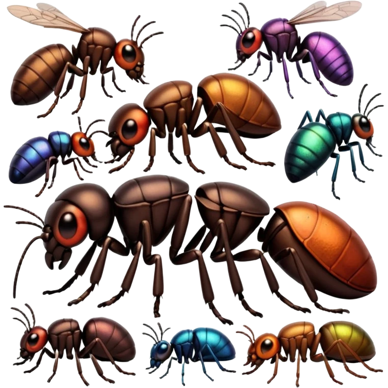 pile of bugs emoji
