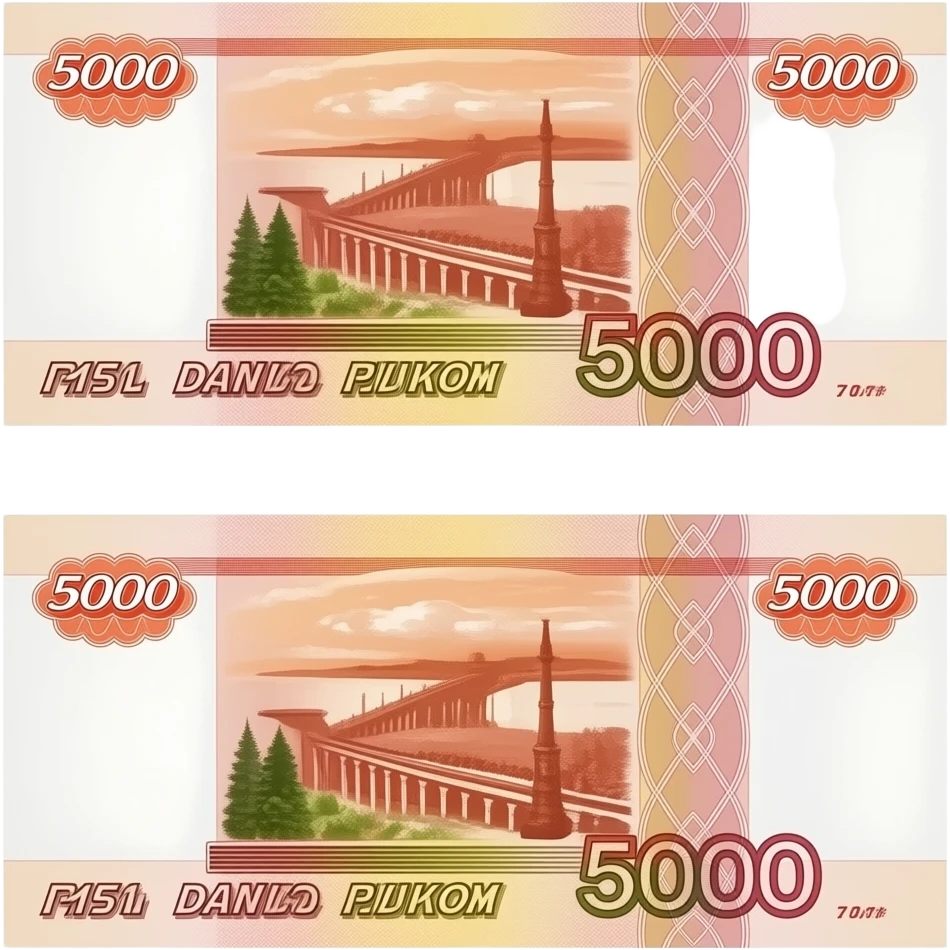 5000 рублей купюры emoji