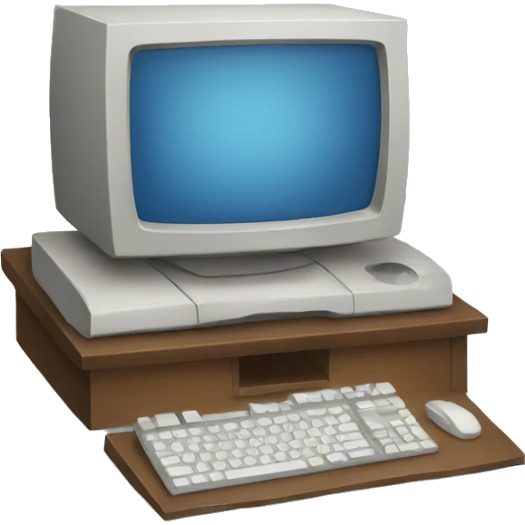 écran de pc emoji
