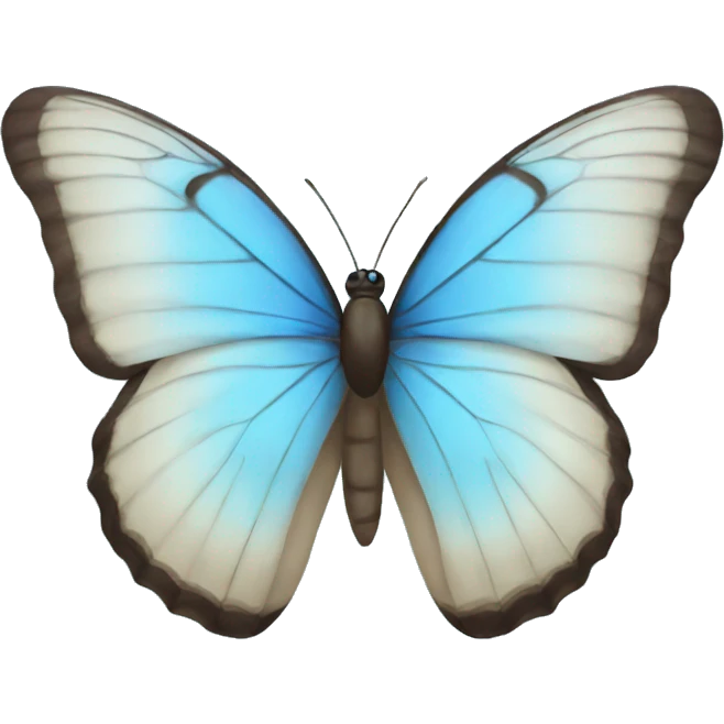 Blue butterfly  emoji