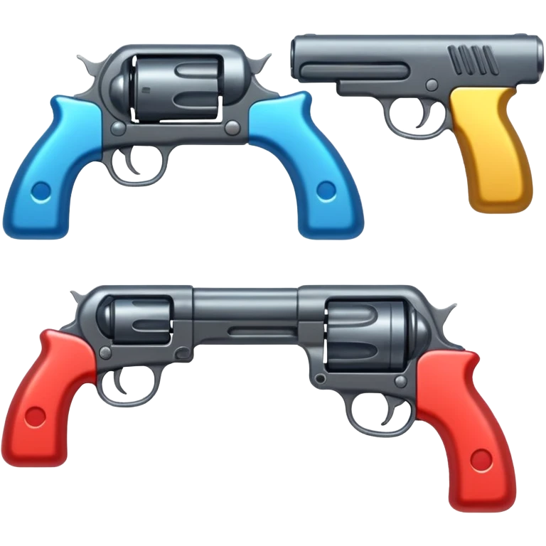 5 guns emoji
