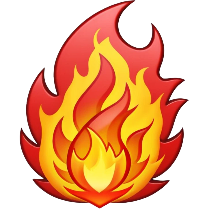 CYBERPUNK FIRE RED emoji