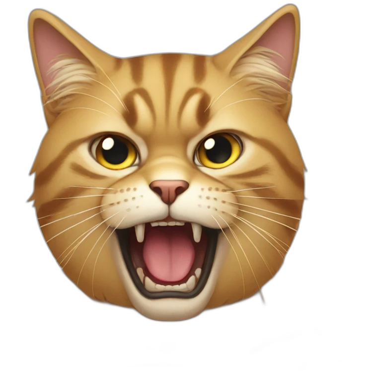 angry cat emoji