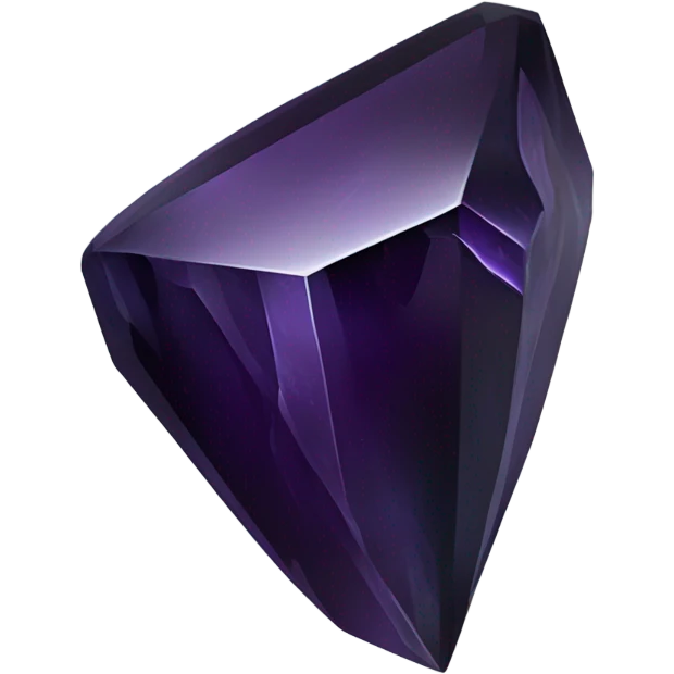 purple obsidian crystal emoji