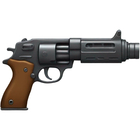 Big gun with feet emoji