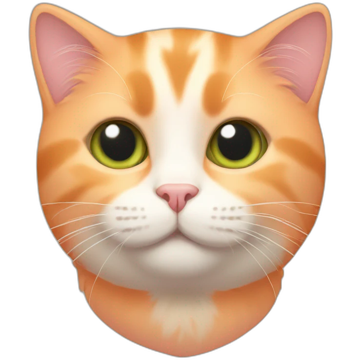peach cat emoji