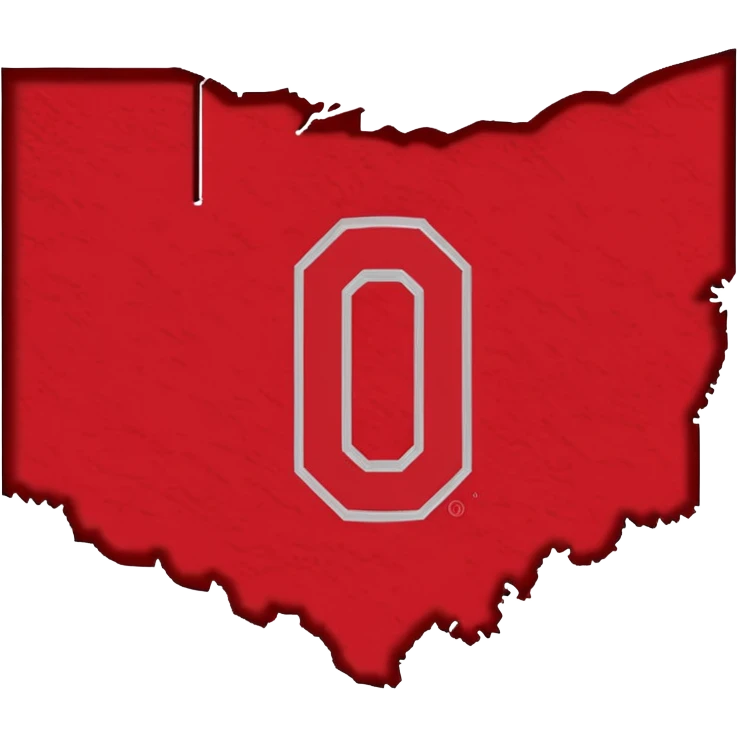 Ohio State Outline emoji