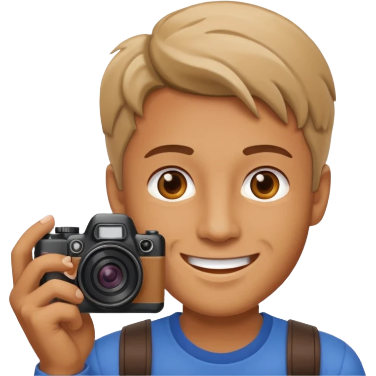 A Man Using A Camera emoji