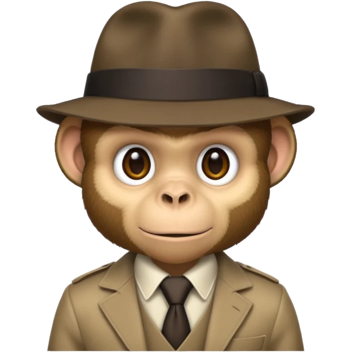 gangester monkey emoji