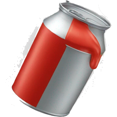 Oil can red color emoji