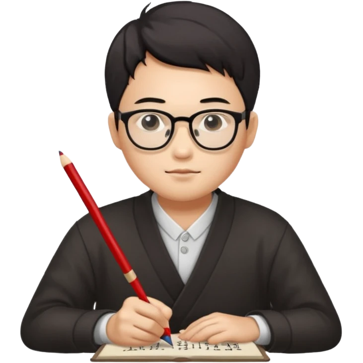 Ingeniero con letra china emoji