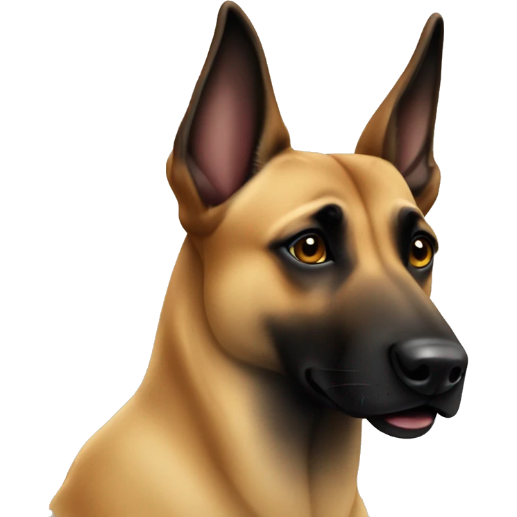 malinois mousse baignoire emoji