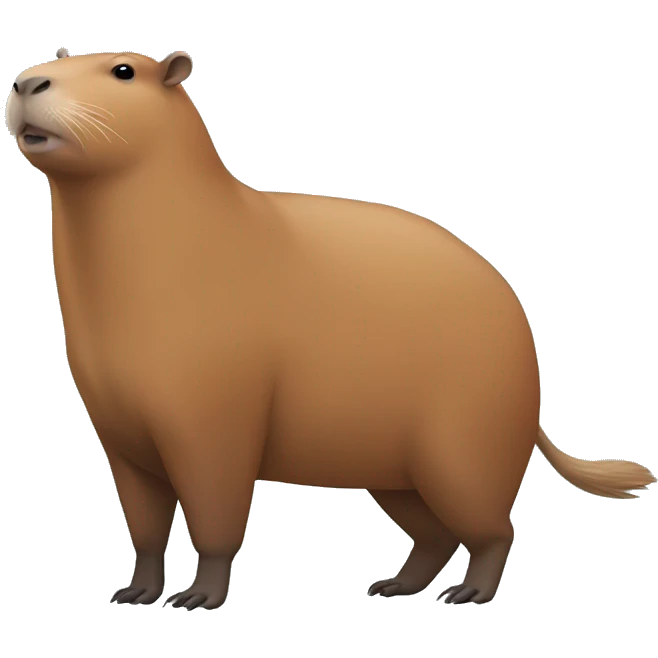 Full body Capybara emoji