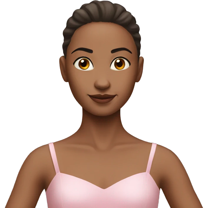 ballerina realistic no flaws emoji