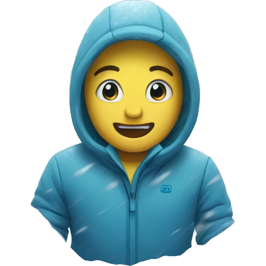snowstorm emoji