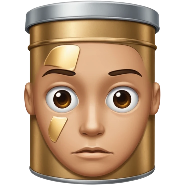 no expression tincan emoji