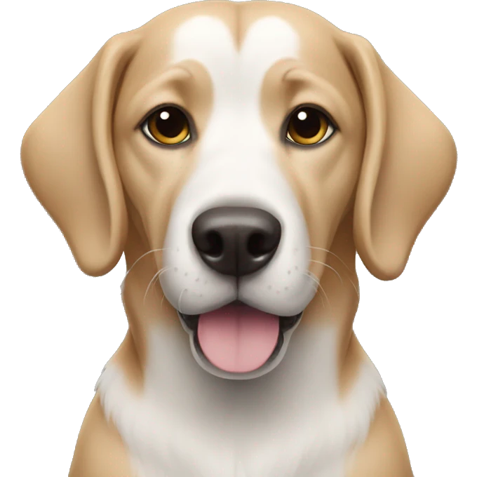 Dog namaste emoji