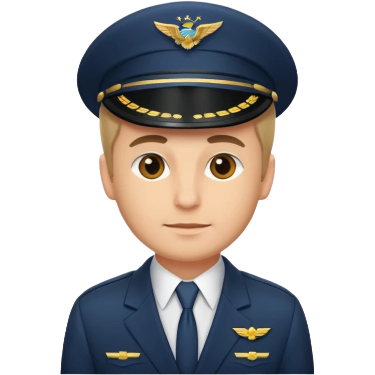pilot in suit emoji
