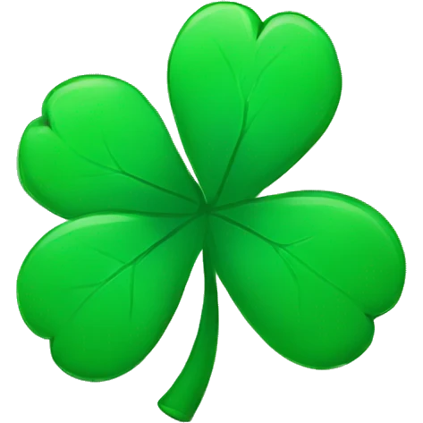 coin with Shamrock emoji