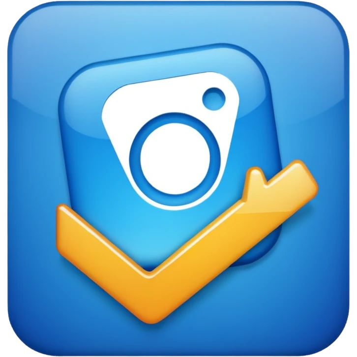 Instagram Blue Tik emoji