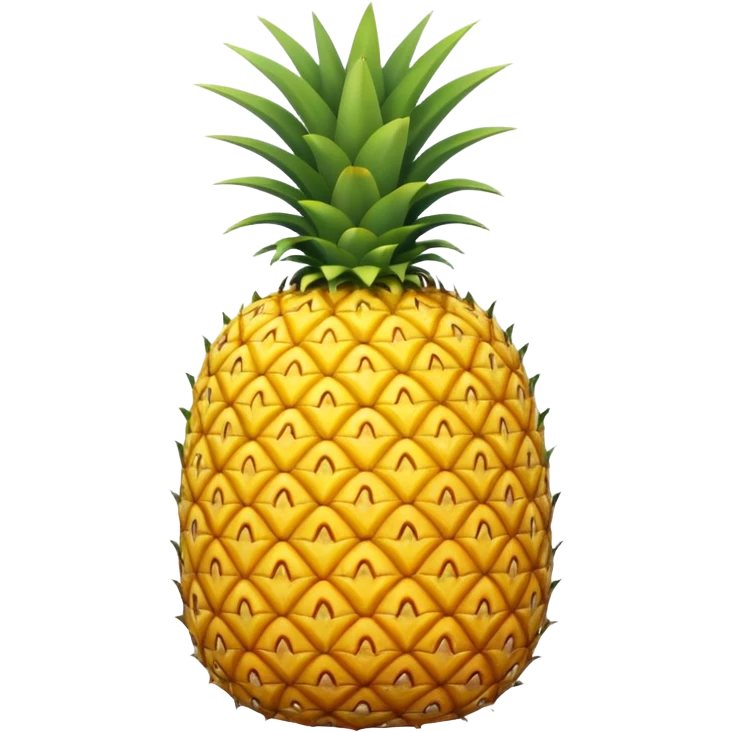 Upside down pineapple emoji
