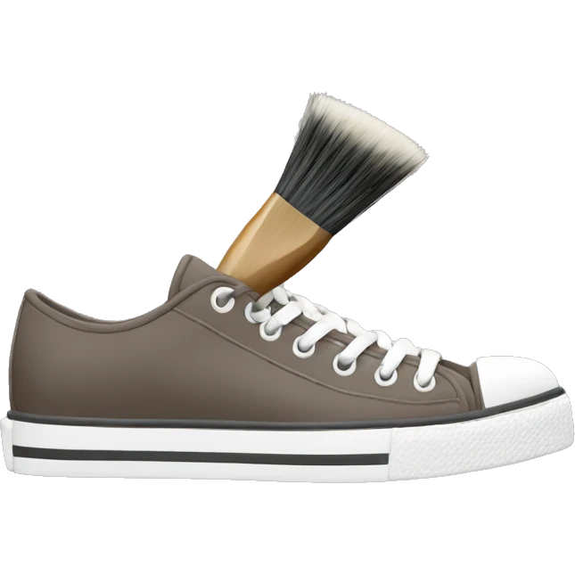 brush shoes emoji