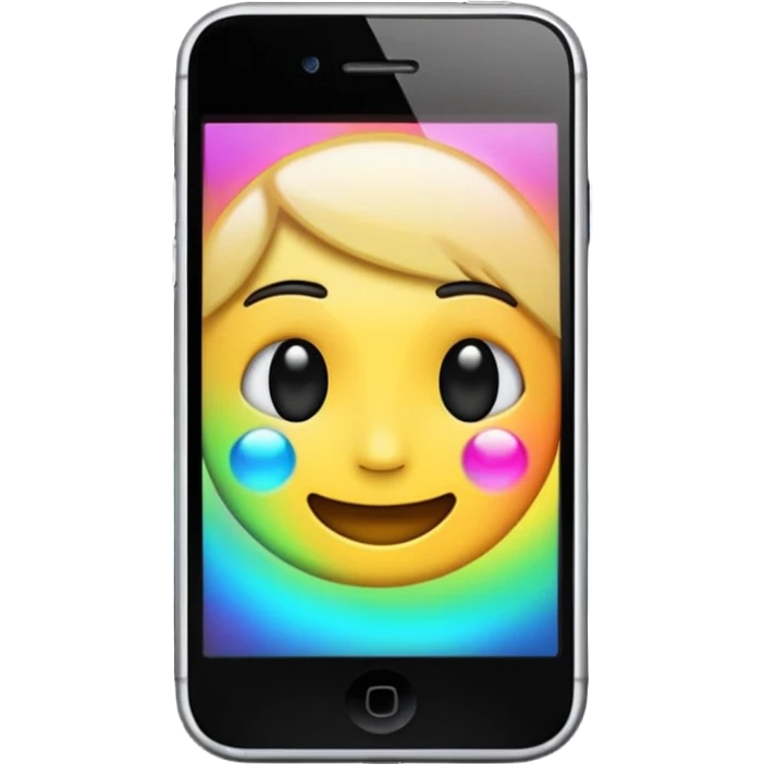 💀iphone emoji with aura skuttle💀 black shape  emoji