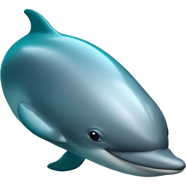 Dolphin in car emoji