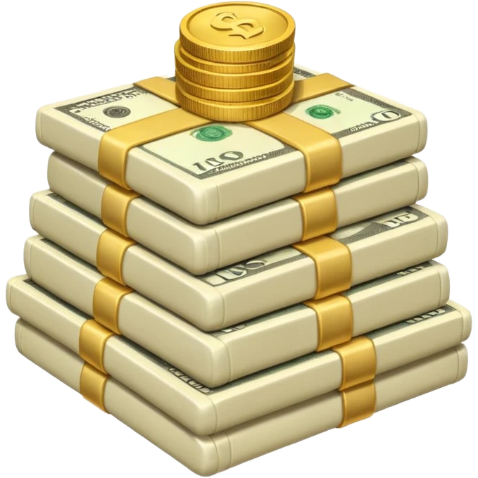 plain ivory money emoji