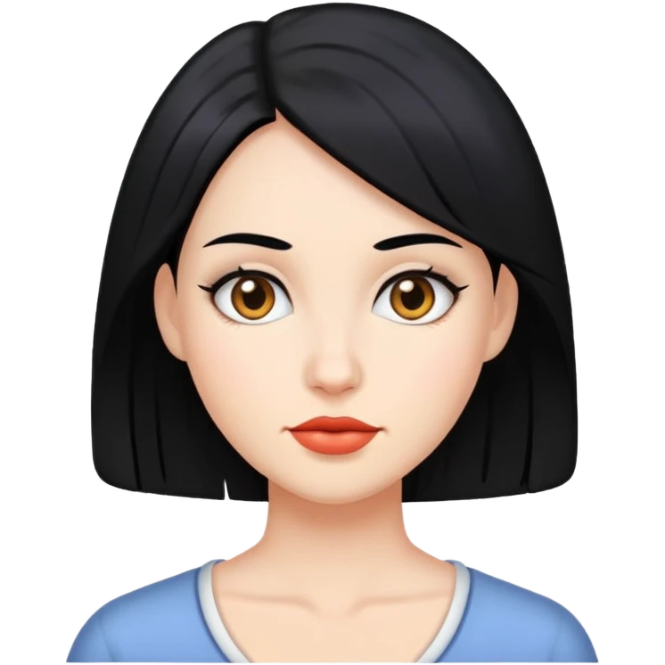 embarazo pelo negro emoji