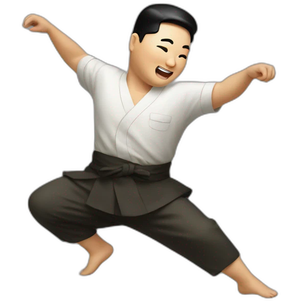 kim Jung hum dancing emoji