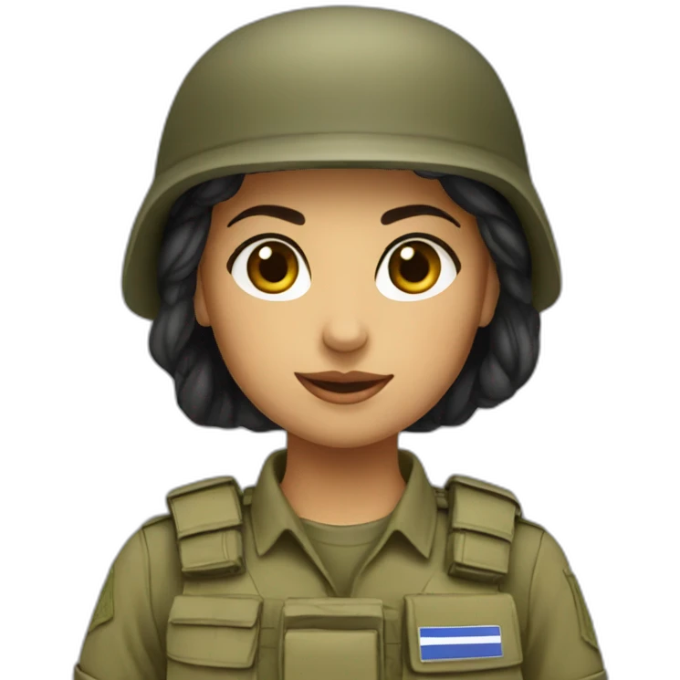 idf female soilder emoji
