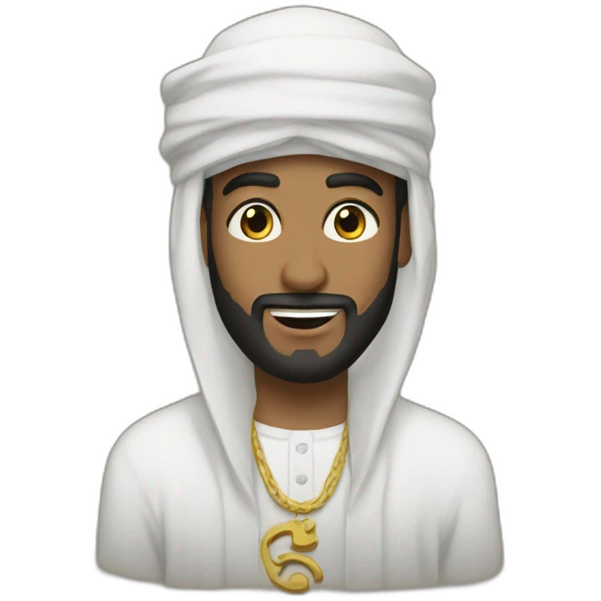 Allah hu akbar power emoji